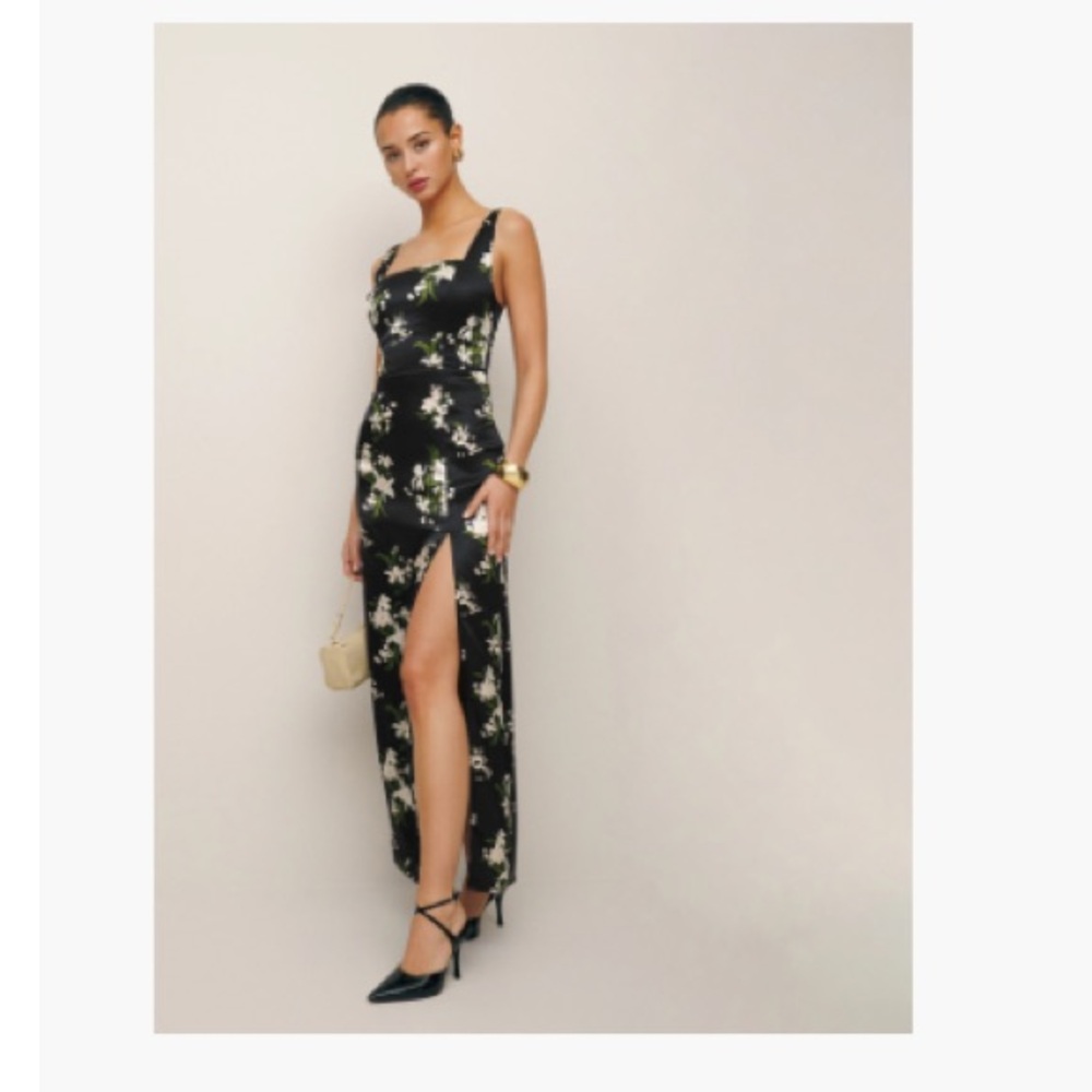 NWT Reformation Solay Silk Dress